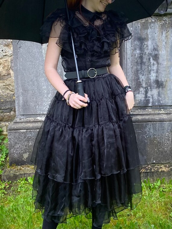Custom-made Mecredi Adams and Enid Sinclair Inspired Prom Dress