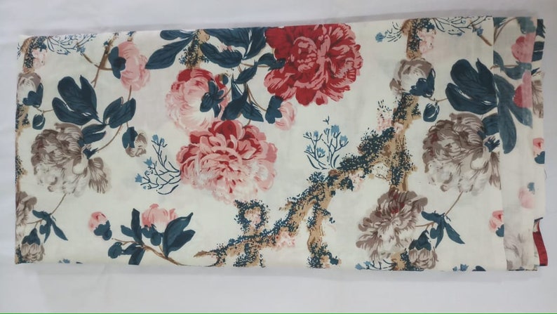 Gypsy Fabric Indian Cotton Fabric Summer Dresses in 100/% Cotton Floral Print Boho Fabric Quilting Cotton Fabric by the Yard