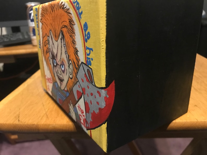 hand painted jewelry box LARGE Chucky