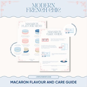 Guide till smak och skötsel av macarons – "Modern fransk chic-stil"