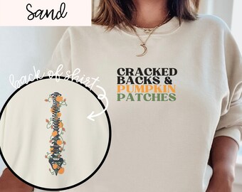 Fall; Autumn; Chiropractic Sweatshirt; Chiro shirt; Doctor of Chiropractic; Adjustment; Get Adjusted; Gift for Chiropractor; Student Gift