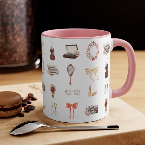 Coquette Aesthetic Mug Cottagecore Coffee Cup Coquette Gift Coquette Tea Cup  Fairycore Feminine Graphic 