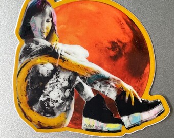 Sticker- Spring on Mars