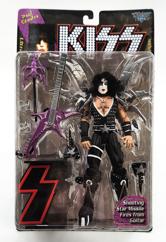 Vintage 1997 Mcfarlane Kiss Paul Stanley Action Figure, Series 1