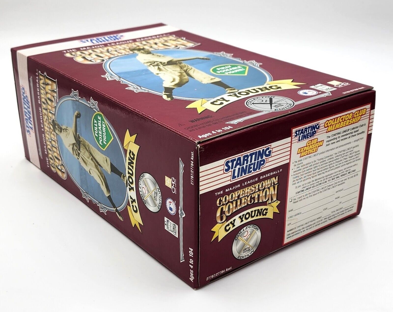 Cy Young 1996 Kenner Starting Lineup Cooperstown Collection