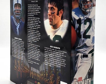 Namath & Unitas Dual Figure Set, 1998 Kenner Starting Lineup - Etsy