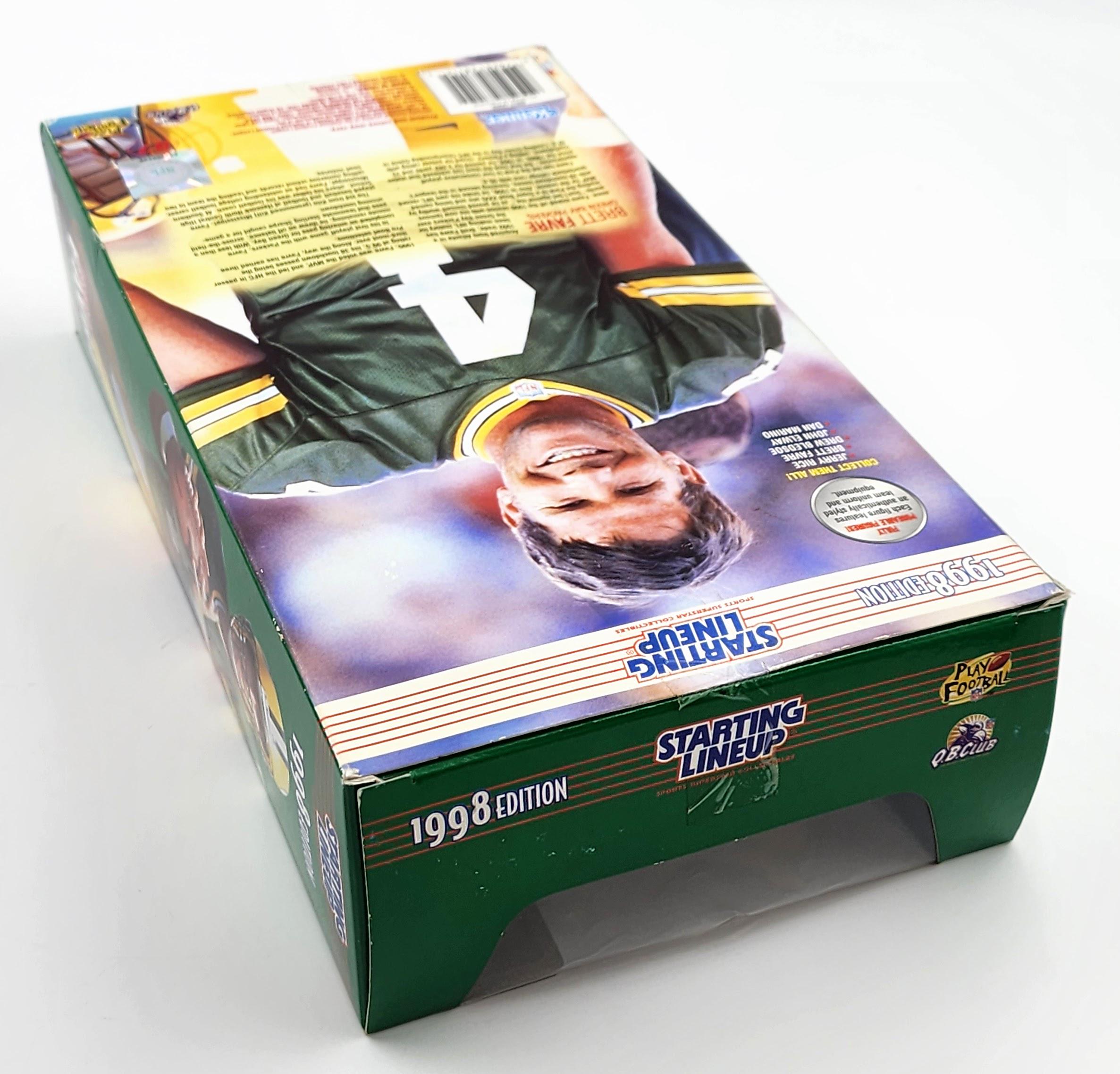 Brett Favre Action Figure, 1998 Green Bay Packers Starting Lineup
