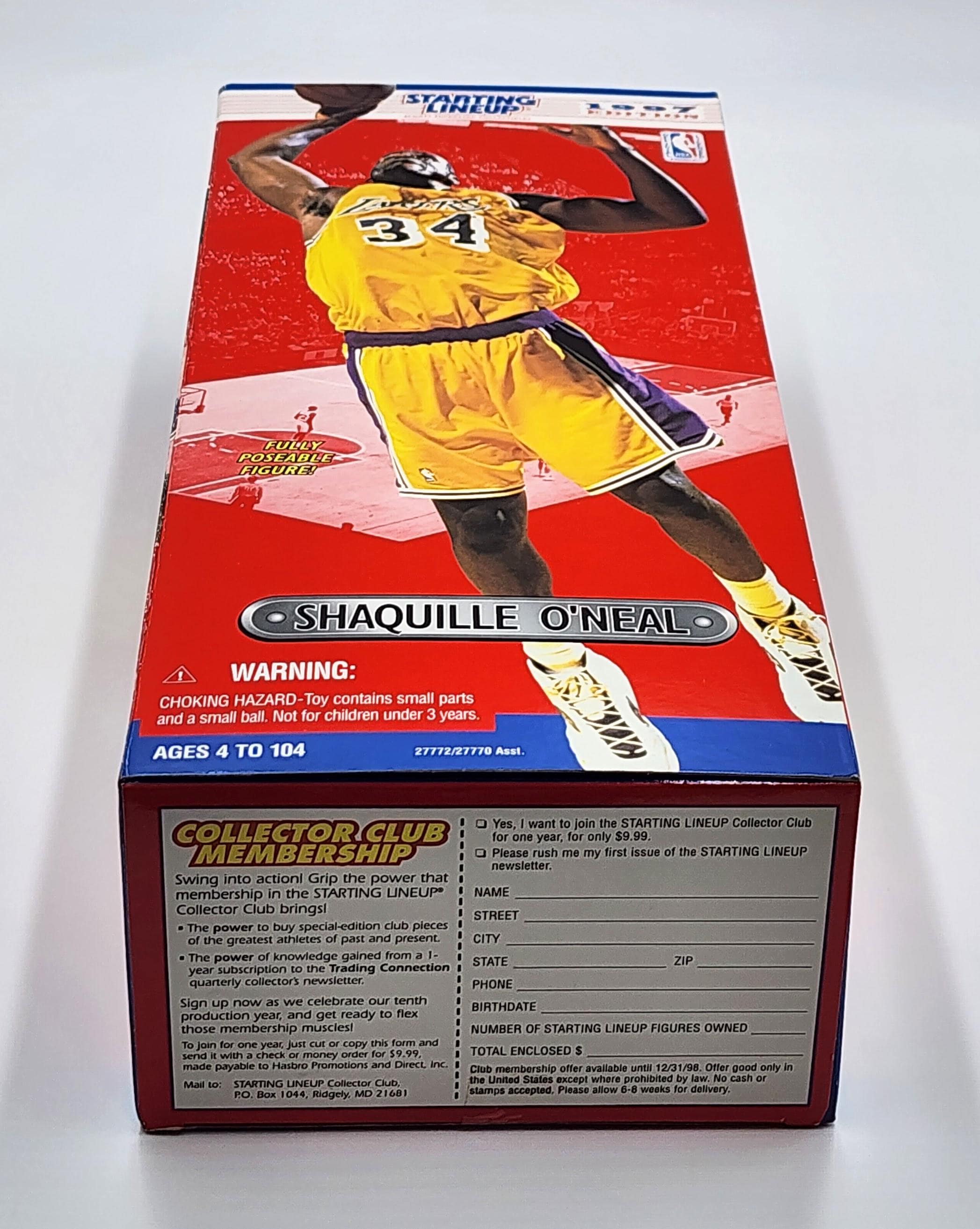 Shaquille O'neal 1997 Kenner Starting Lineup 14 Shaquille O'neal 1997 Kenner Starting Lineup 14
