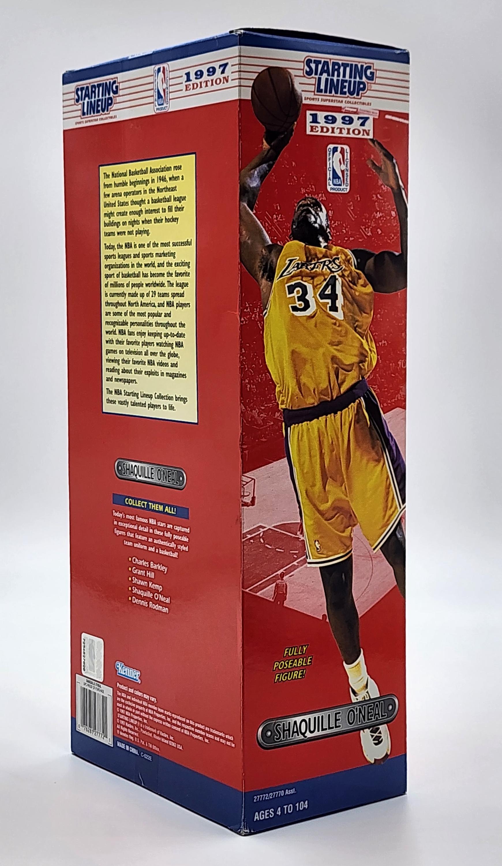 Shaquille O'neal 1997 Kenner Starting Lineup 14 Shaquille O'neal 1997 Kenner Starting Lineup 14
