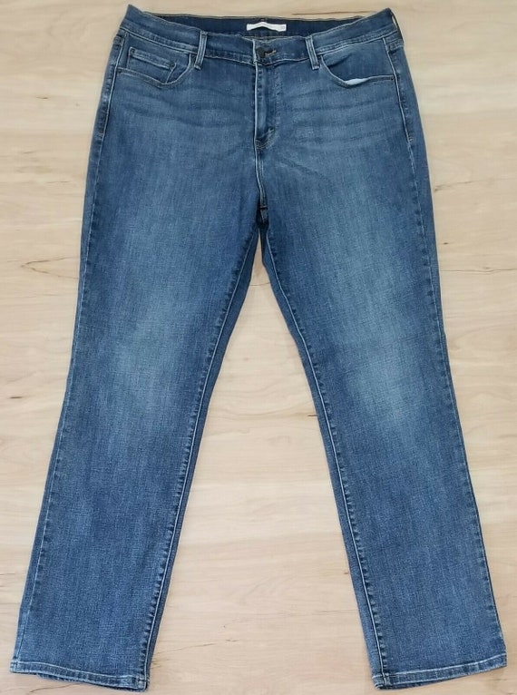Levis 505 Straight Leg Women's Relaxed Fit Mid Rise Denim - Etsy