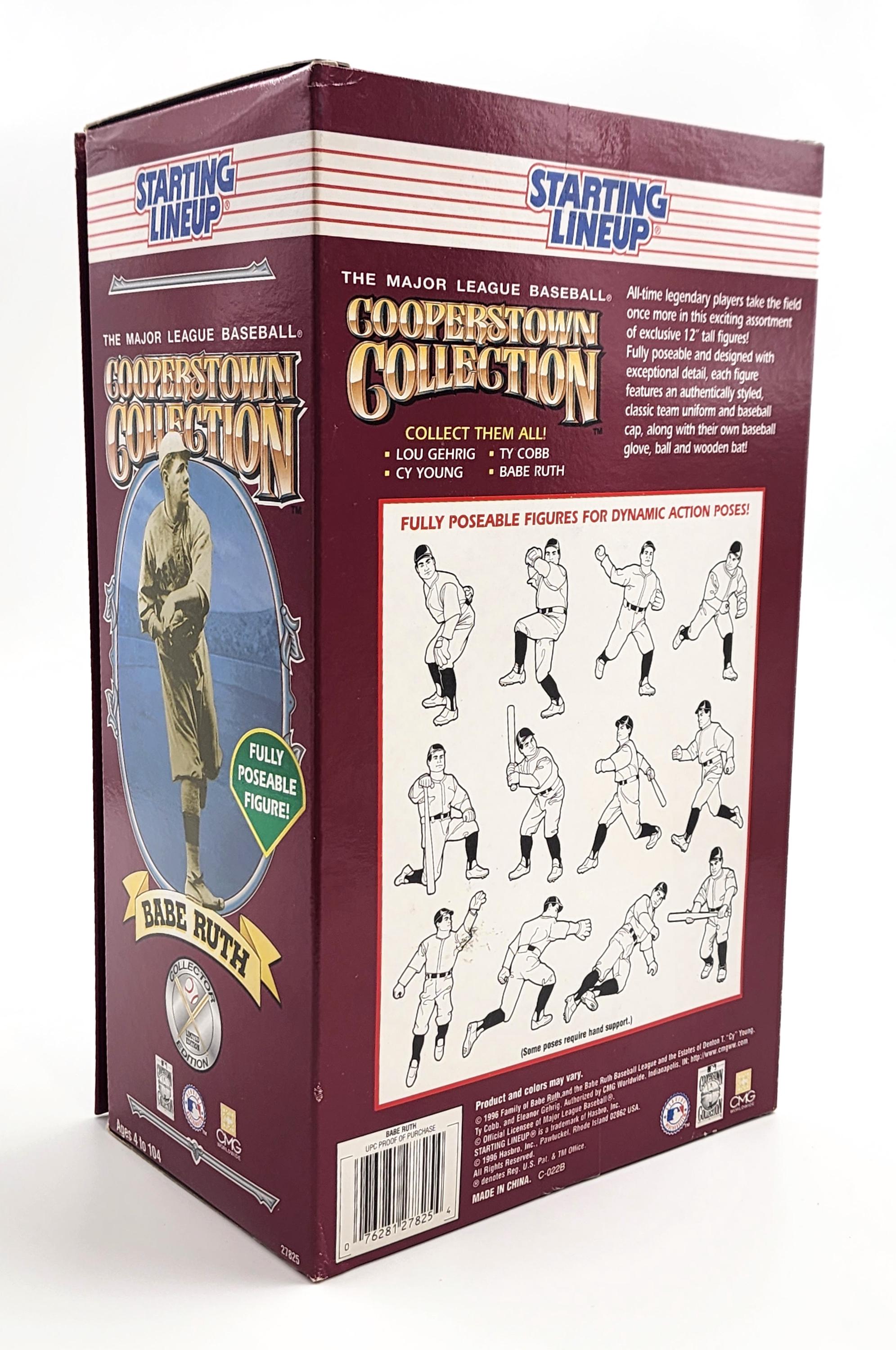Babe Ruth 1996 Kenner Starting Lineup Cooperstown Collection