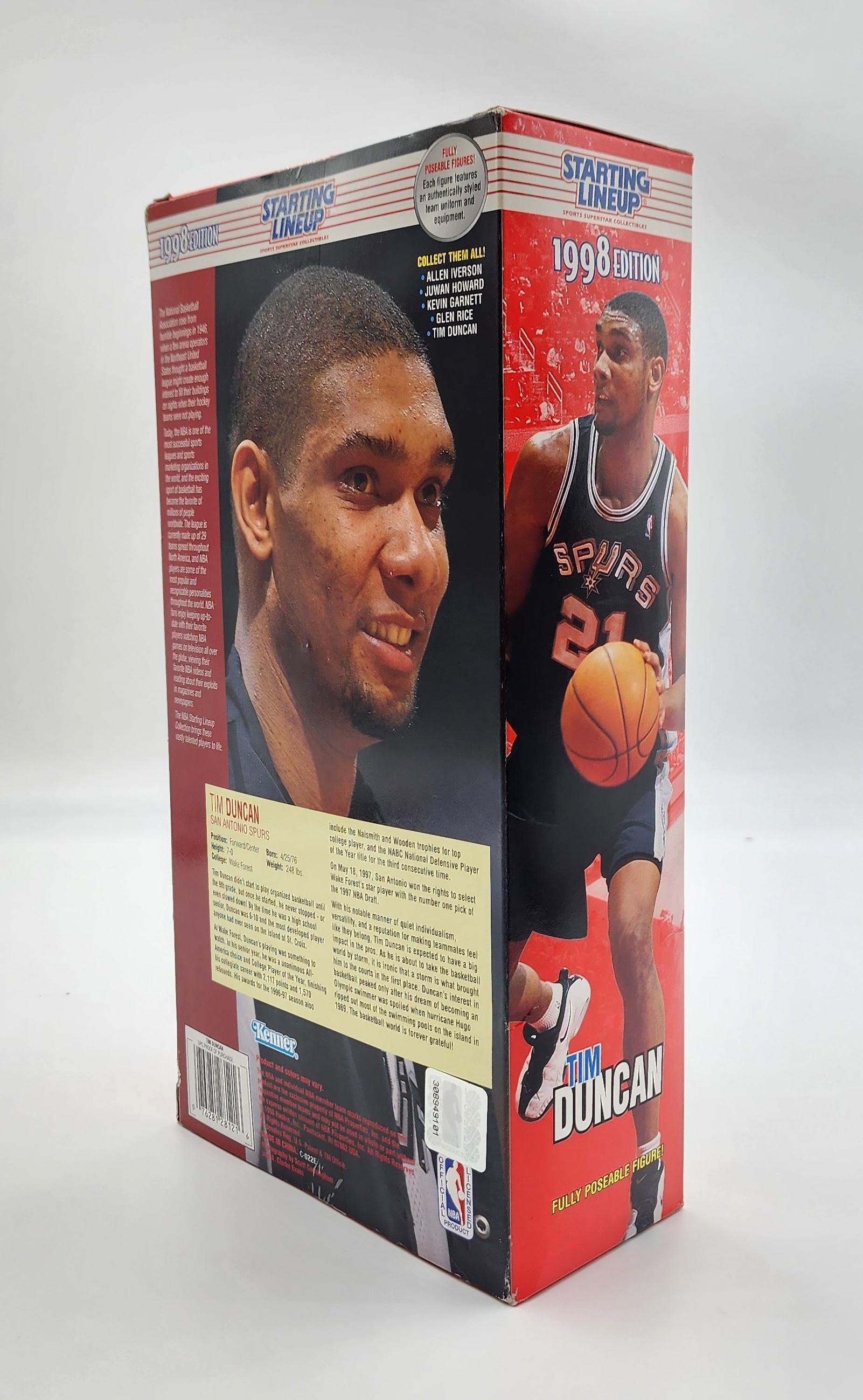 Tim Duncan 1998 Kenner Starting Lineup 12