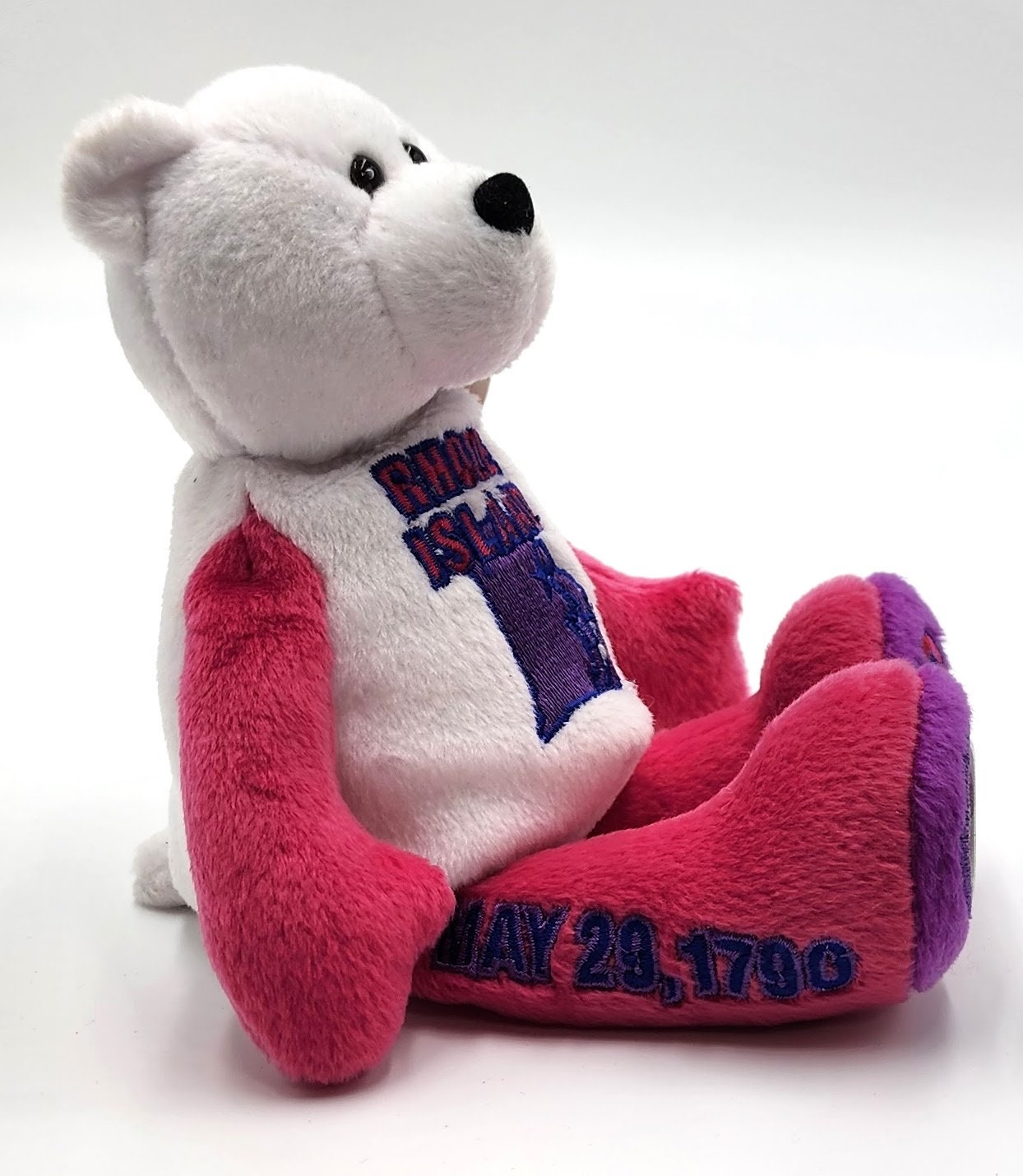 ぬいぐるみ  Teddy Bear 2001 2001 Snowflake Teddy Bear Vintage Christmas Bear Plush Walmart Dan