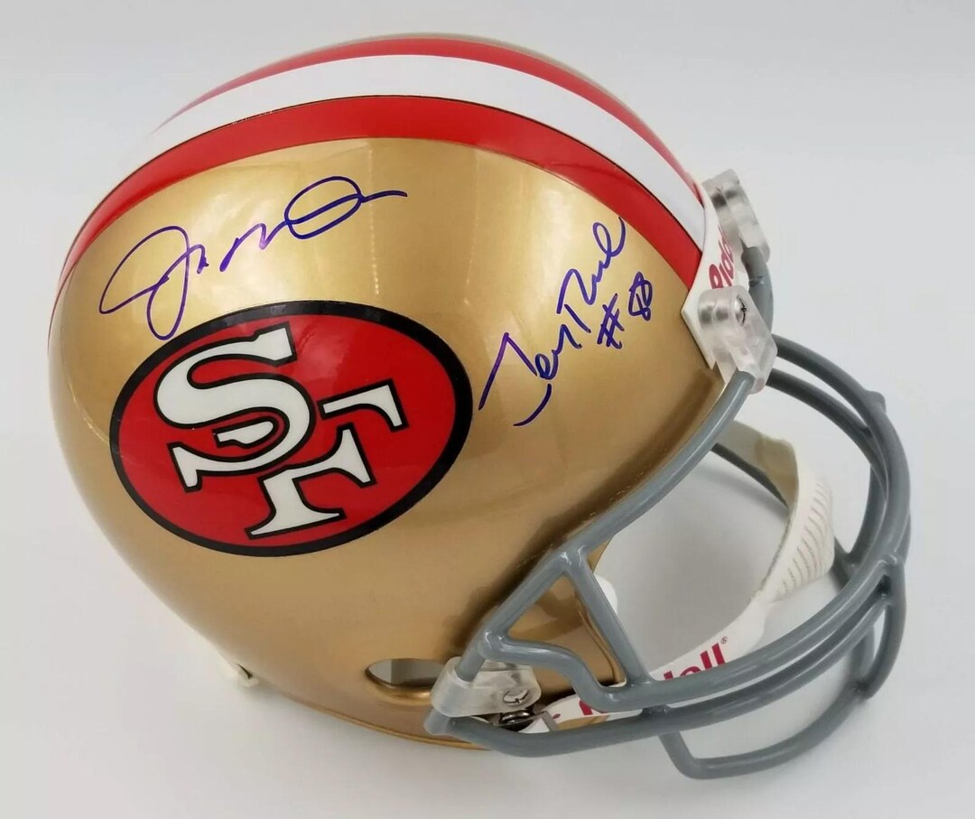 Joe Montana Jerry Rice Autographed Signed San Francisco 49ers