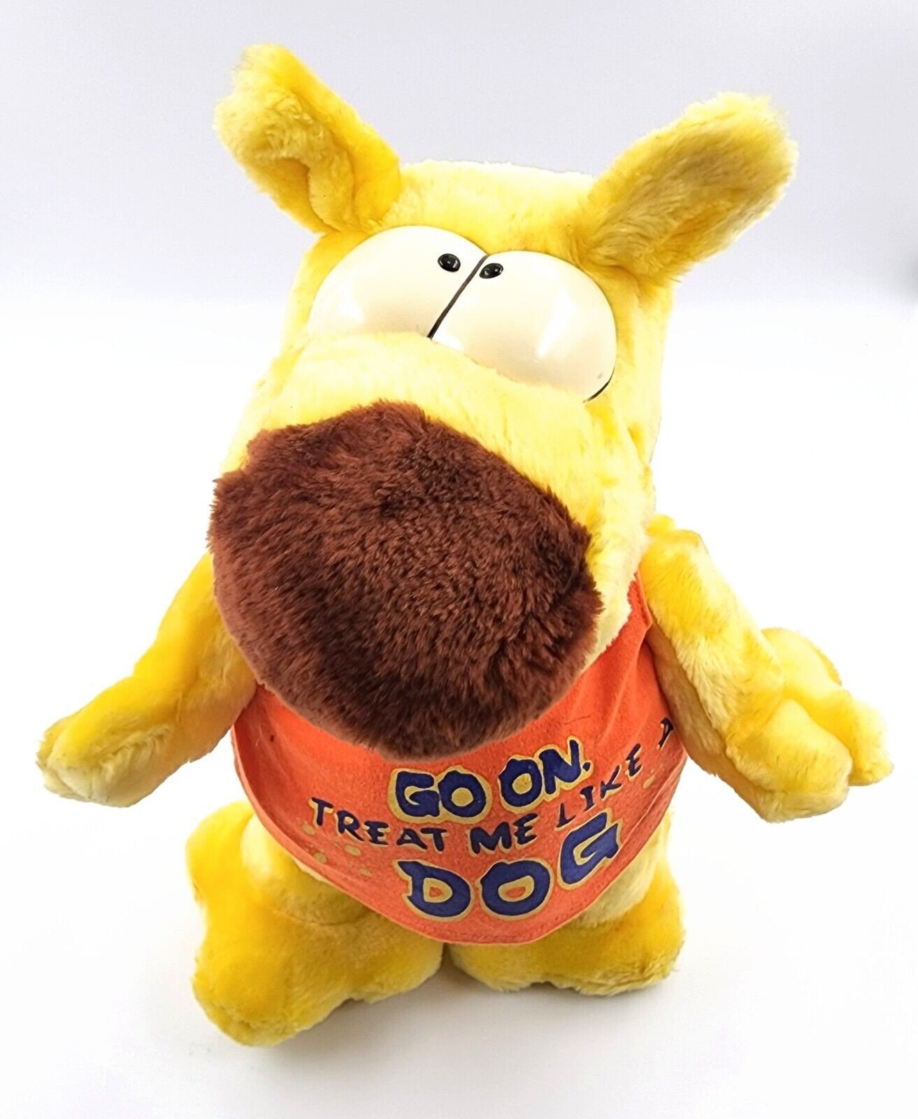 イエロー犬のぬいぐるみ マザーグースアンドグリム イエロー犬の