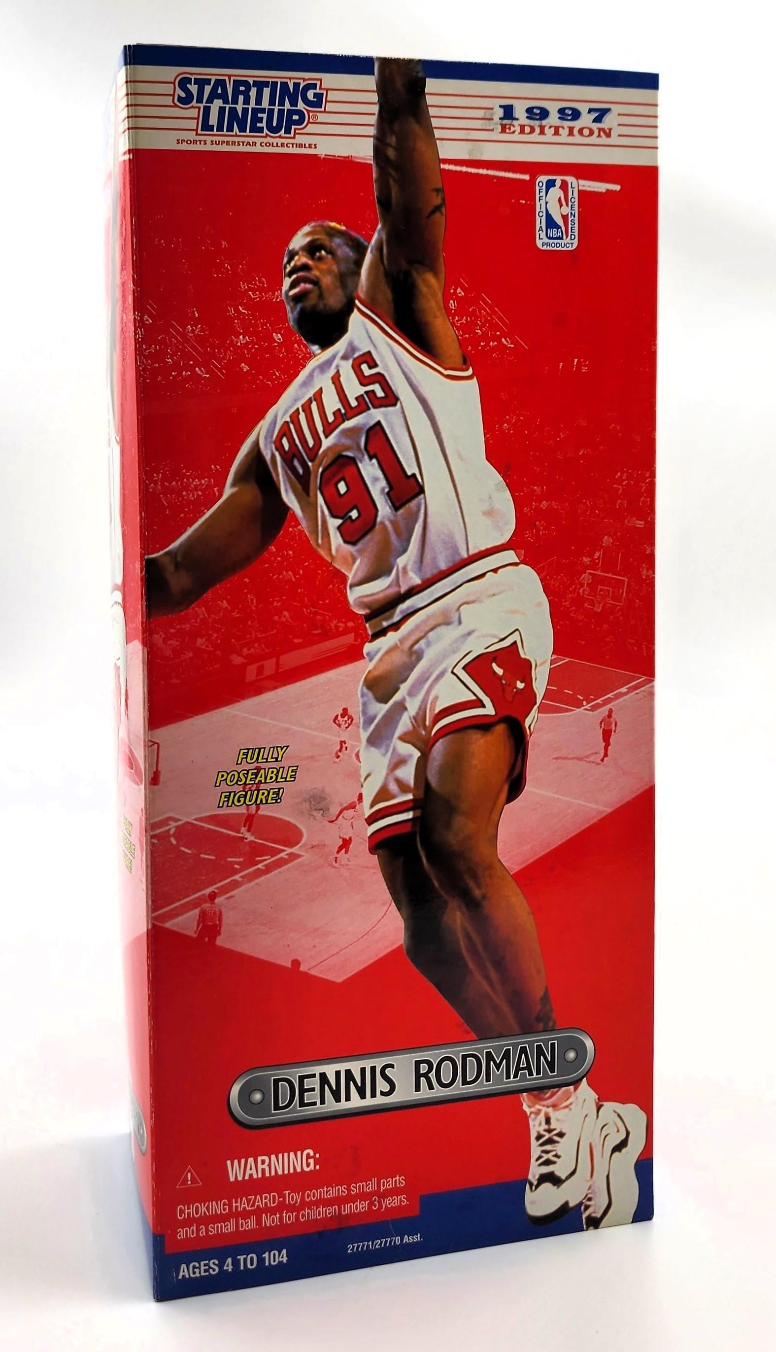 Dennis Rodman Yellow Hair 1997 Kenner Starting Lineup 14
