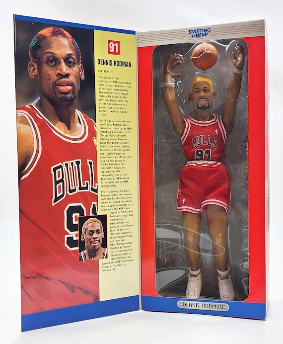 スポーツ 90s Dennis Rodman figure Amazon.com: Starting Lineup Dennis Rodman / Chicago Bulls