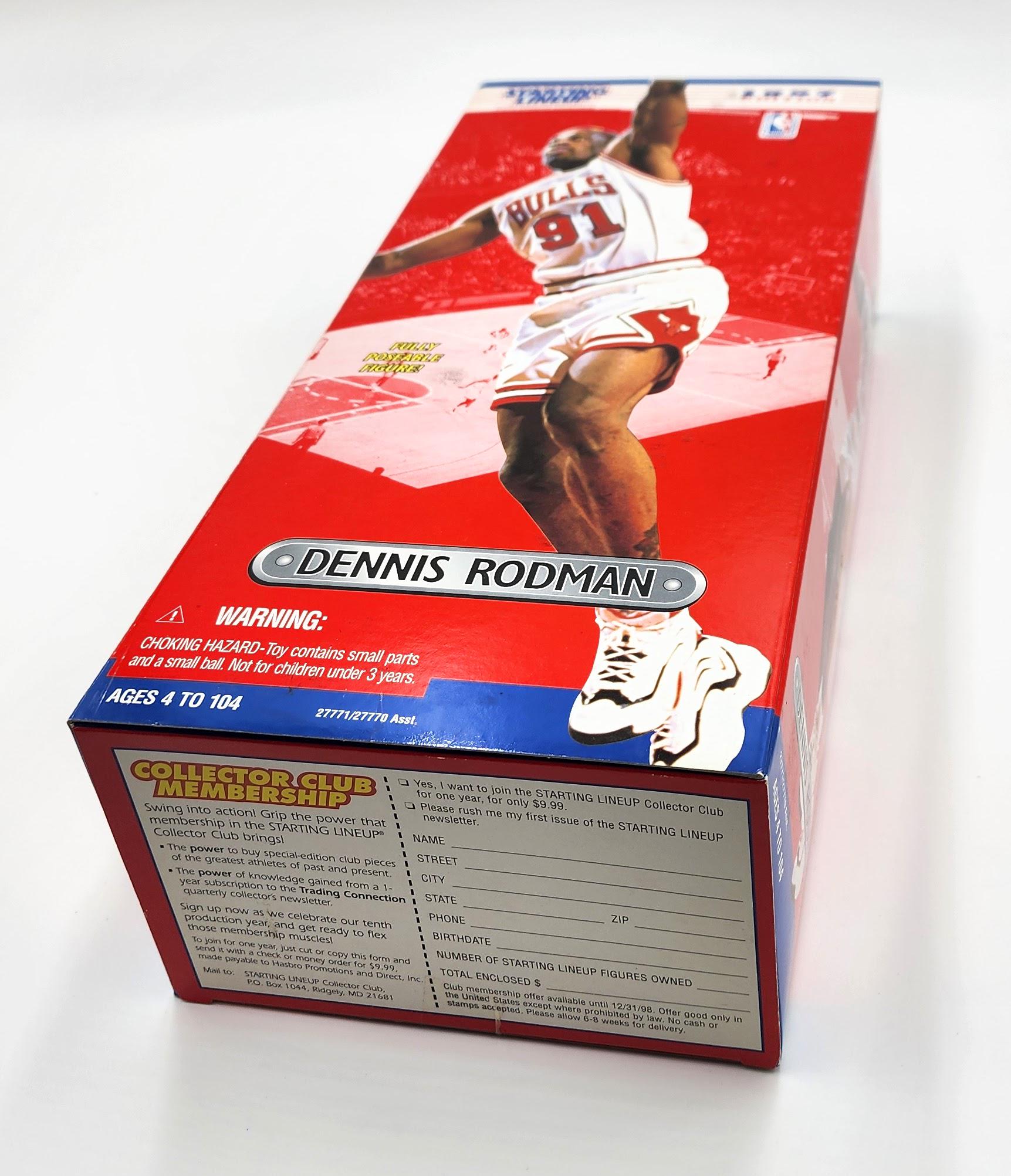 Dennis Rodman Yellow Hair 1997 Kenner Starting Lineup 14