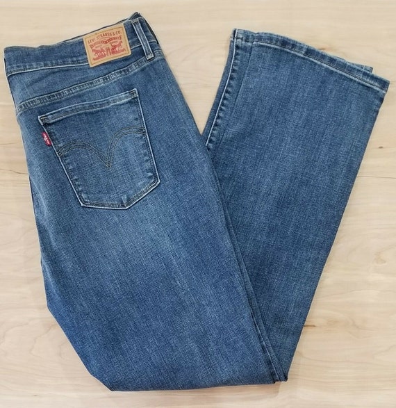 Levis 505 Straight Leg Women's Relaxed Fit Mid Rise Denim - Etsy UK