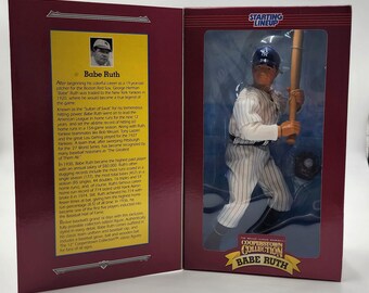 Babe Ruth 1996 Kenner Starting Lineup Cooperstown Collection