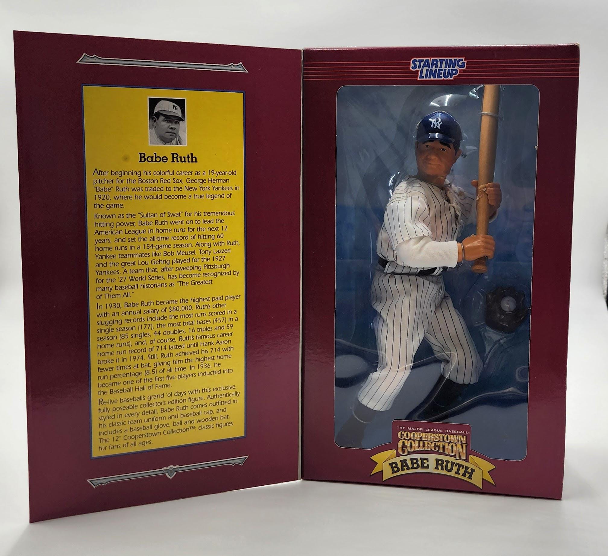 Babe Ruth 1996 Kenner Starting Lineup Cooperstown Collection