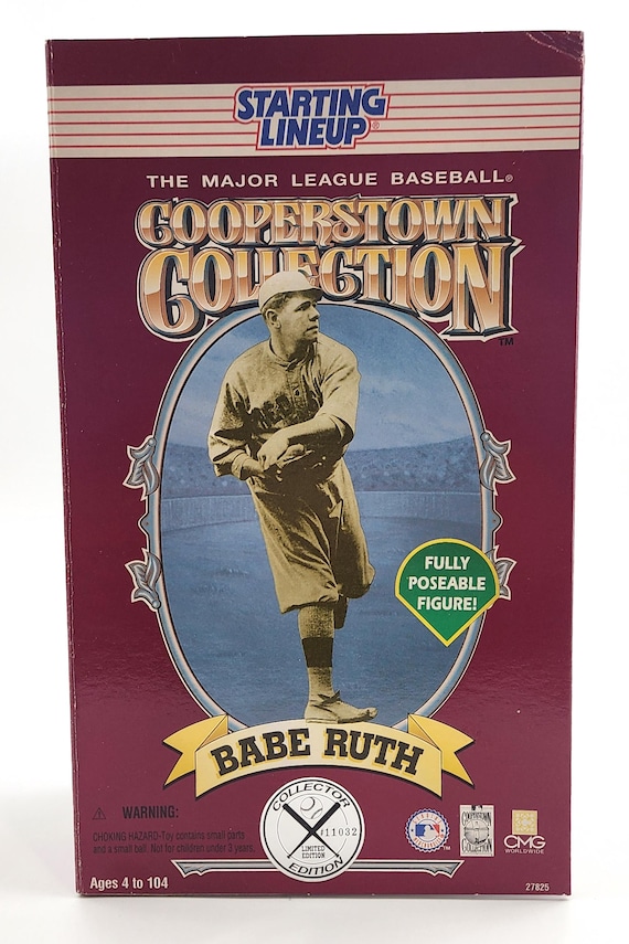 Babe Ruth 1996 Kenner Starting Lineup Cooperstown Collection