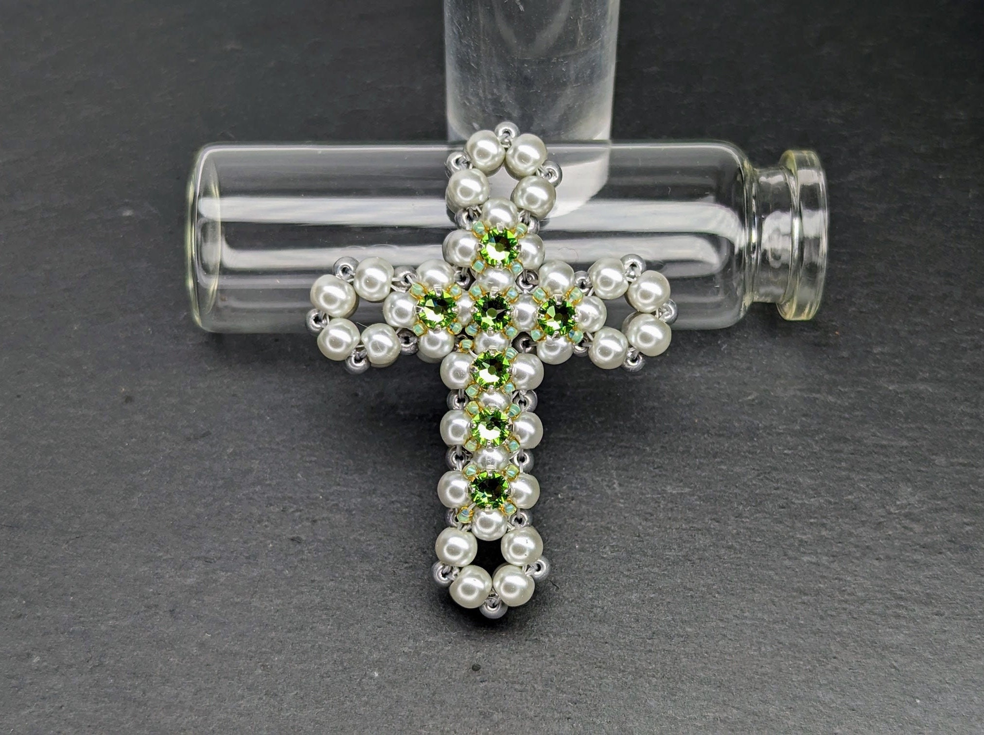 Auto-Anhänger Neuwagen-Anhänger Metall-Diamant-Kreuz Religiöse