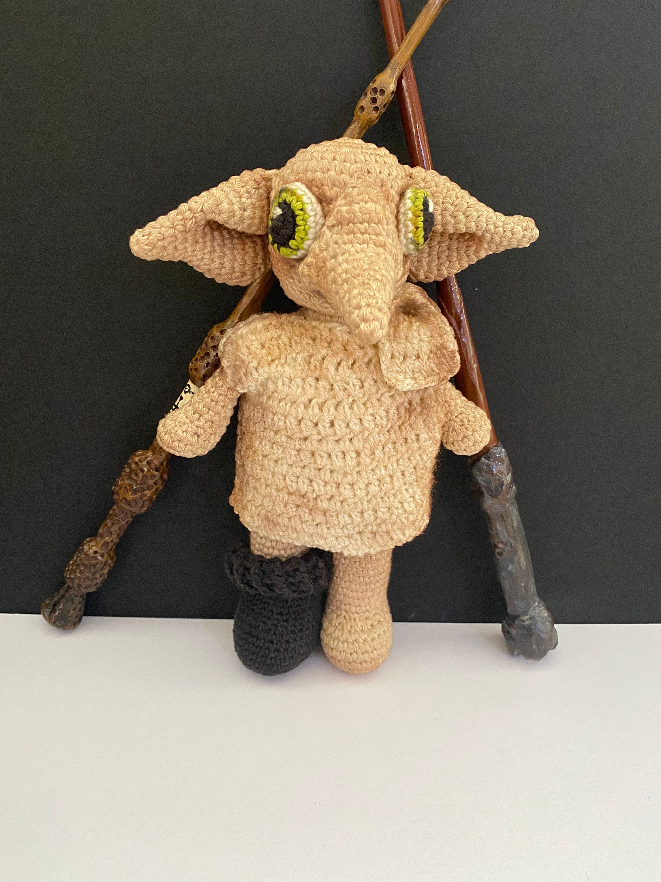30 Dobby Crochet Patterns for Harry Potter Fans 11 Harry Potter House Elf Crochet Pattern