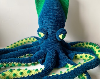 Crochet octopus kraken pattern