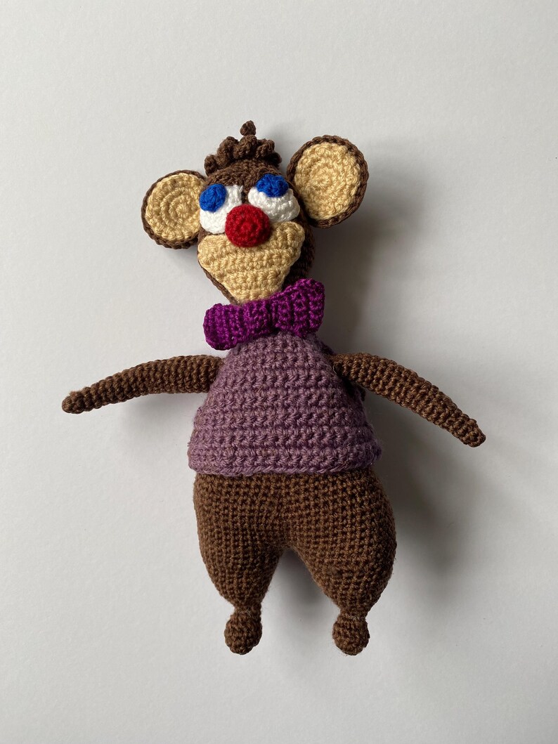 Crochet Dormouse Alice in Wonderland Pattern, Amigurumi PDF, Cheshire