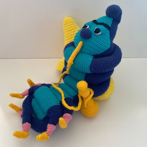 Crochet Caterpillar Pattern: Alice in Wonderland Amigurumi (PDF Pattern)