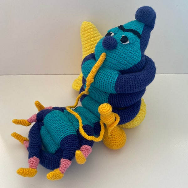 crochet alice in wonderland caterpillar
