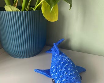 Amigurumi Whale Shark Crochet Pattern: Ocean Animal (PDF Pattern)