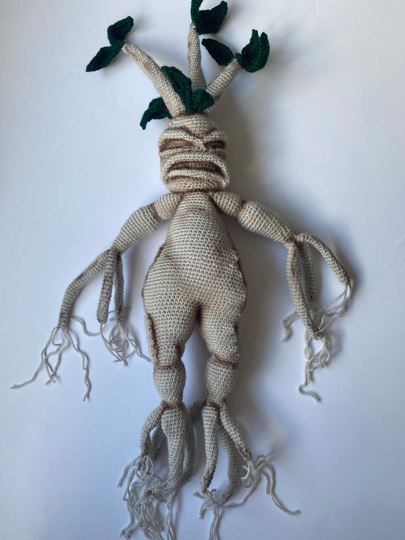 Mandrake Amigurumi Crochet Pattern Etsy