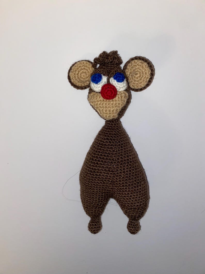 Crochet Dormouse Alice in Wonderland Pattern, Amigurumi PDF, Cheshire