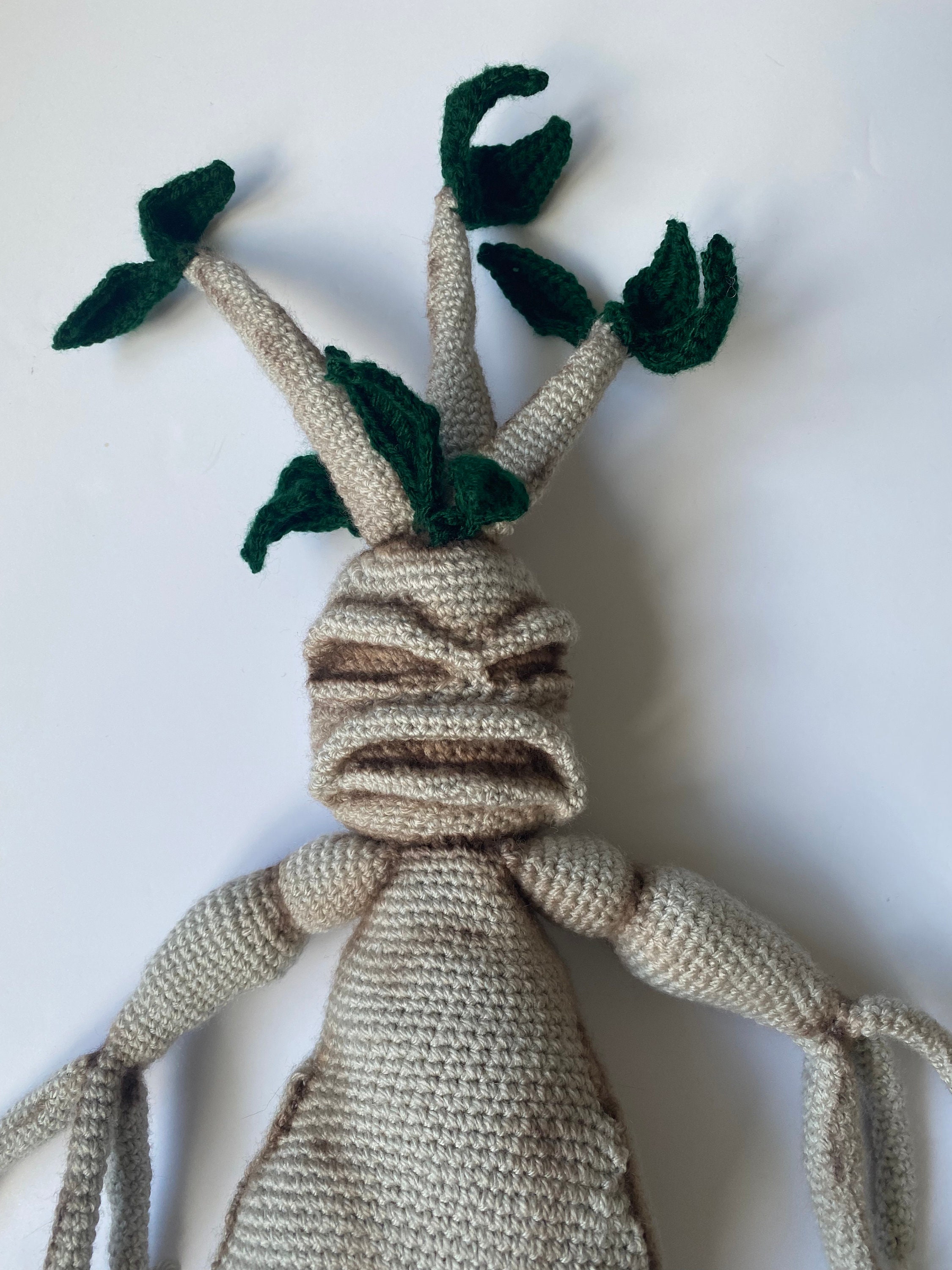 Pattern Crochet Baby Mandrake Root Kawaii Crochet Toy Pattern Amigurumi  Plant Mandrake Halloween Wit on Luulla
