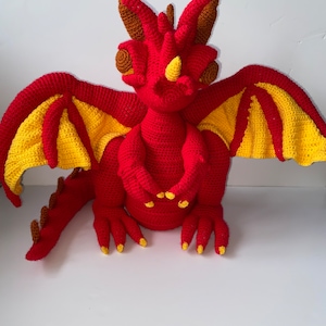 Dragon Crochet Pattern: Hugo Amigurumi DIY Project (PDF Pattern)