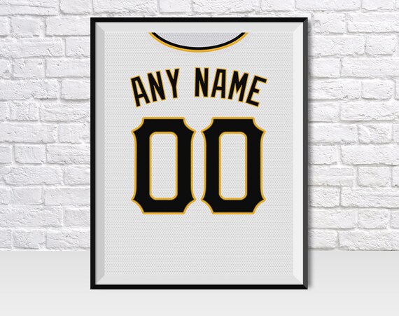 personalized pittsburgh pirates jersey