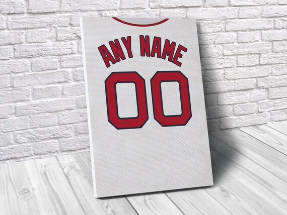 personalized red sox jersey