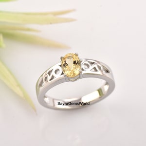 Heliodor Ring , Golden Beryl Ring , Halo Ring, Heliodor Designer Ring , Heliodor Jewelry, Engagement Ring, Wedding Ring,