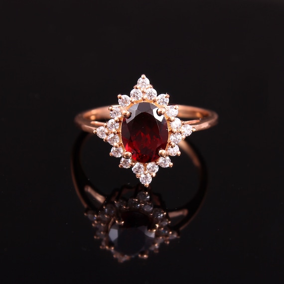 Anillo De Plata Esterlina 925 Bañado En Rodio Con Moissanita De 1 Quil – Joyas SyE