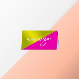 Kinder positive Affirmation Karte, positive Note Karte, Mini-Karte, Mittagessen Karten, Mini-Grußkarte, Lunch Box Note, zurück zur Schule
