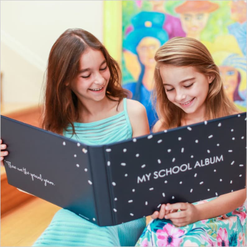 School Album School Photo Album School Years Album School Etsy Australia