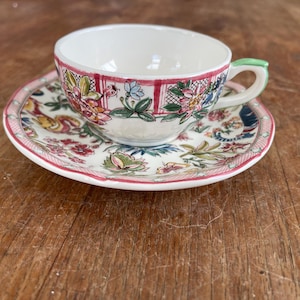 ジアン Gien / Jardin imaginaire プレート22cm ６枚 Gien Jardin imaginaire プレート 多色 花と動物の模様 - メルカリ