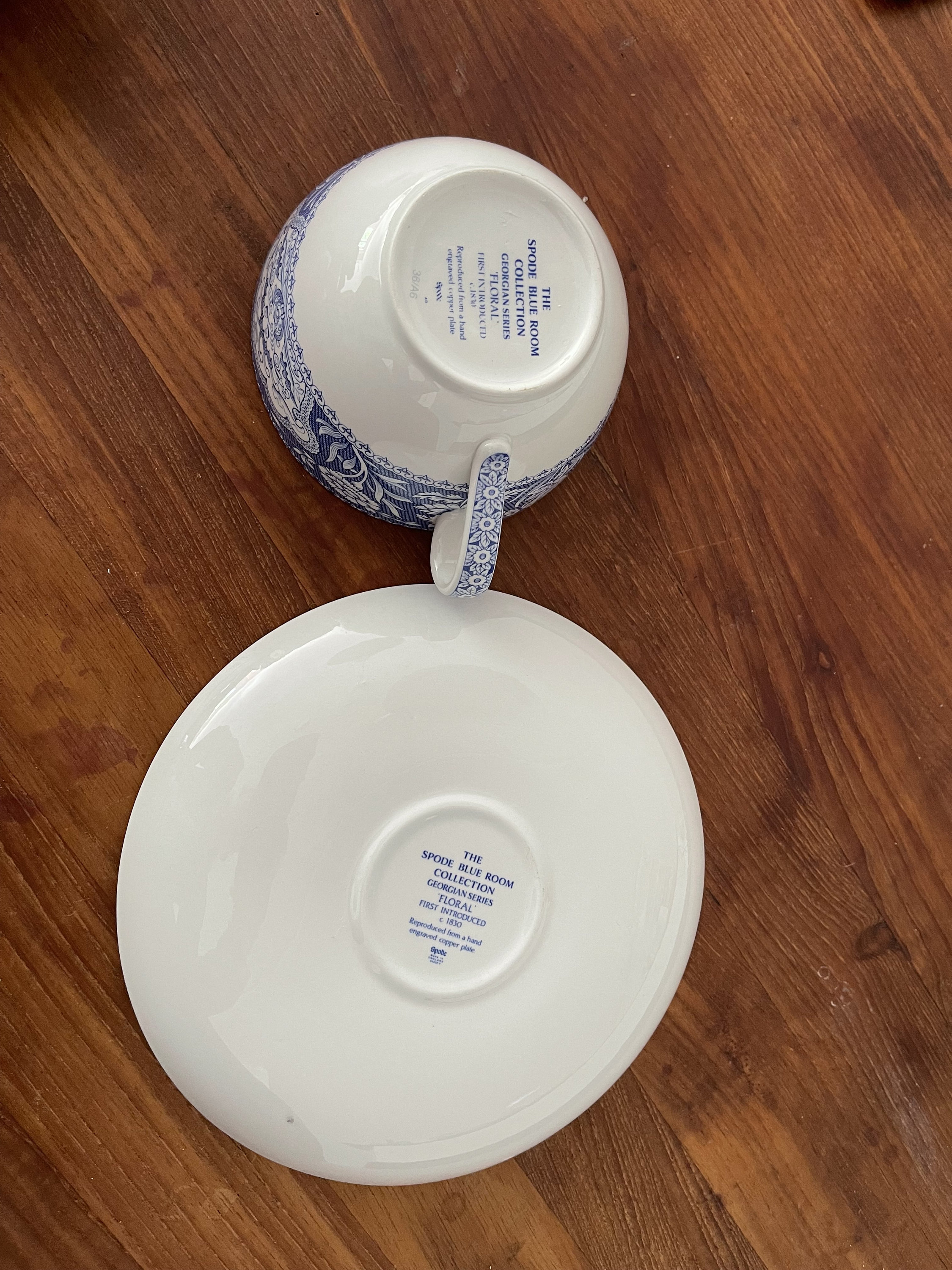 スポード ジョージアンシリーズ ボタニカル フローラル 各3客 ライラック レア スポード ジョージアンシリーズ ボタニカル フローラル 各3客