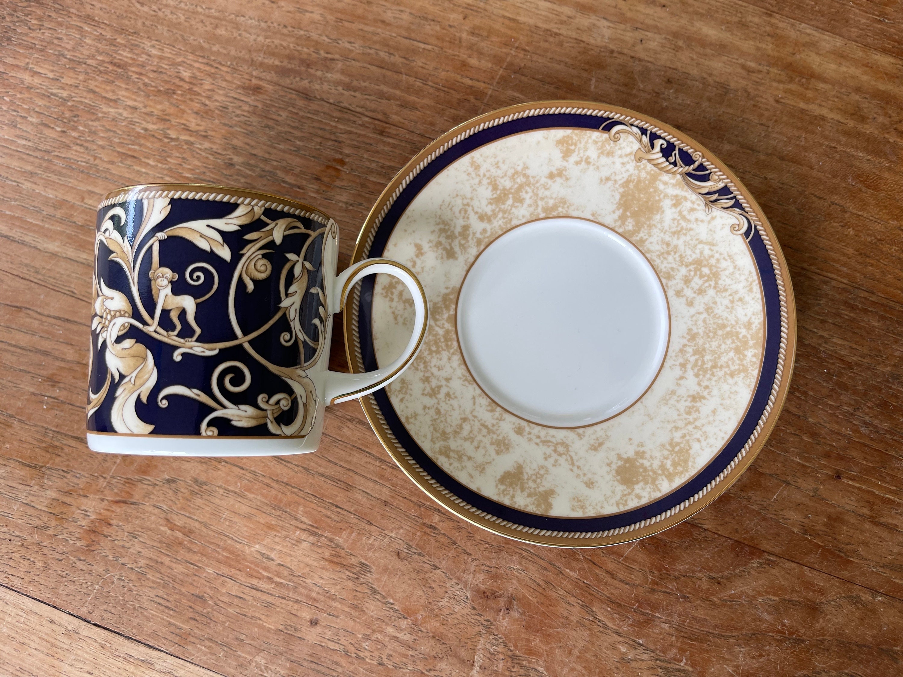 A Gorgeous Wedgwood Bicentenary Celebration Cornucopia Coffee Cup
