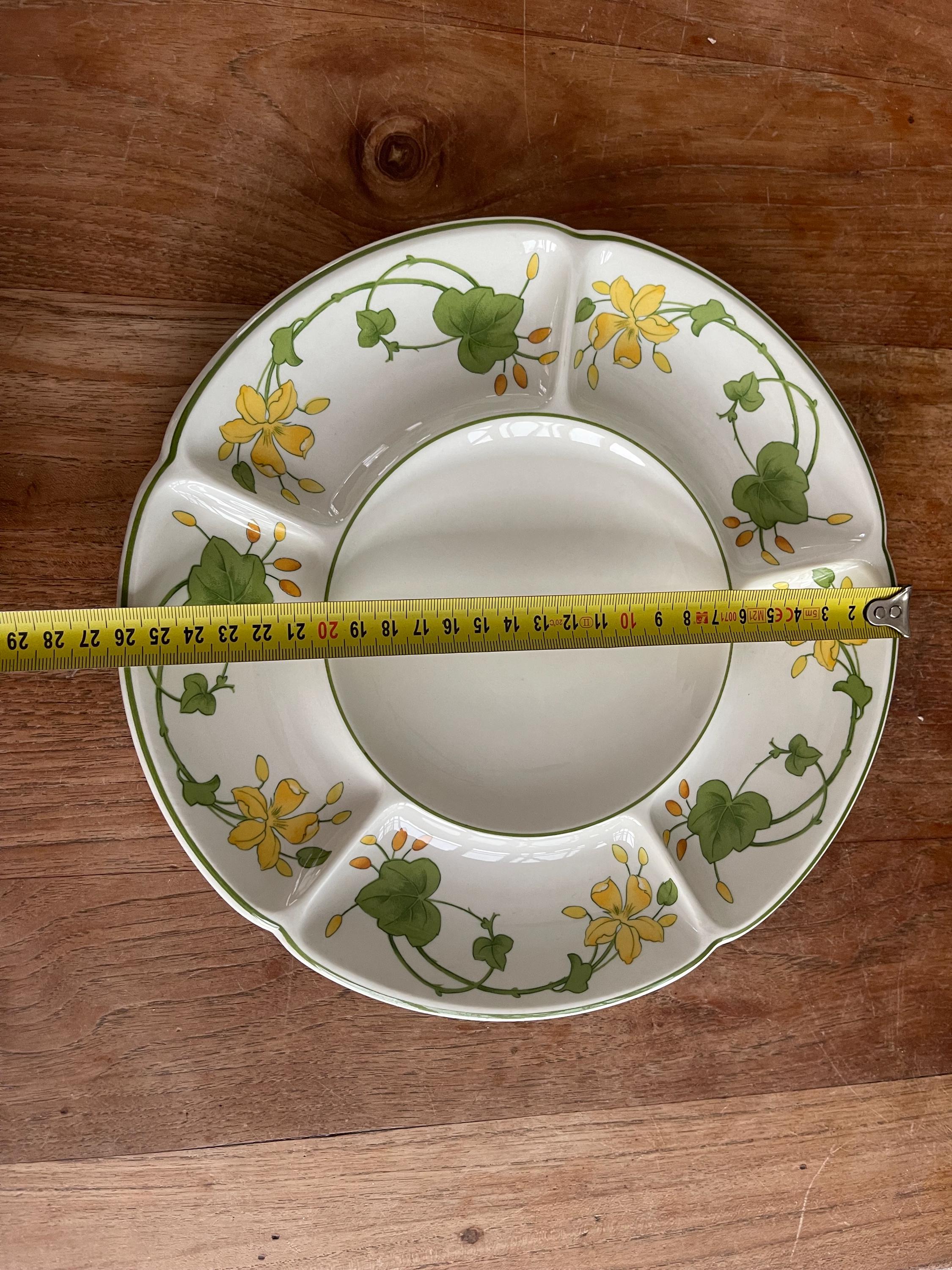 A Gorgeous Villeroy & Boch Old Geranium Serving Bowl/party Bowl