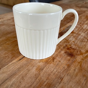 A Gorgeous Elegant Wedgwood Queen&#39;s Ware-Edme- Container Mug/Cup Can Shaped- Mug CAN Shape for Tea or Coffee- Very Rare!