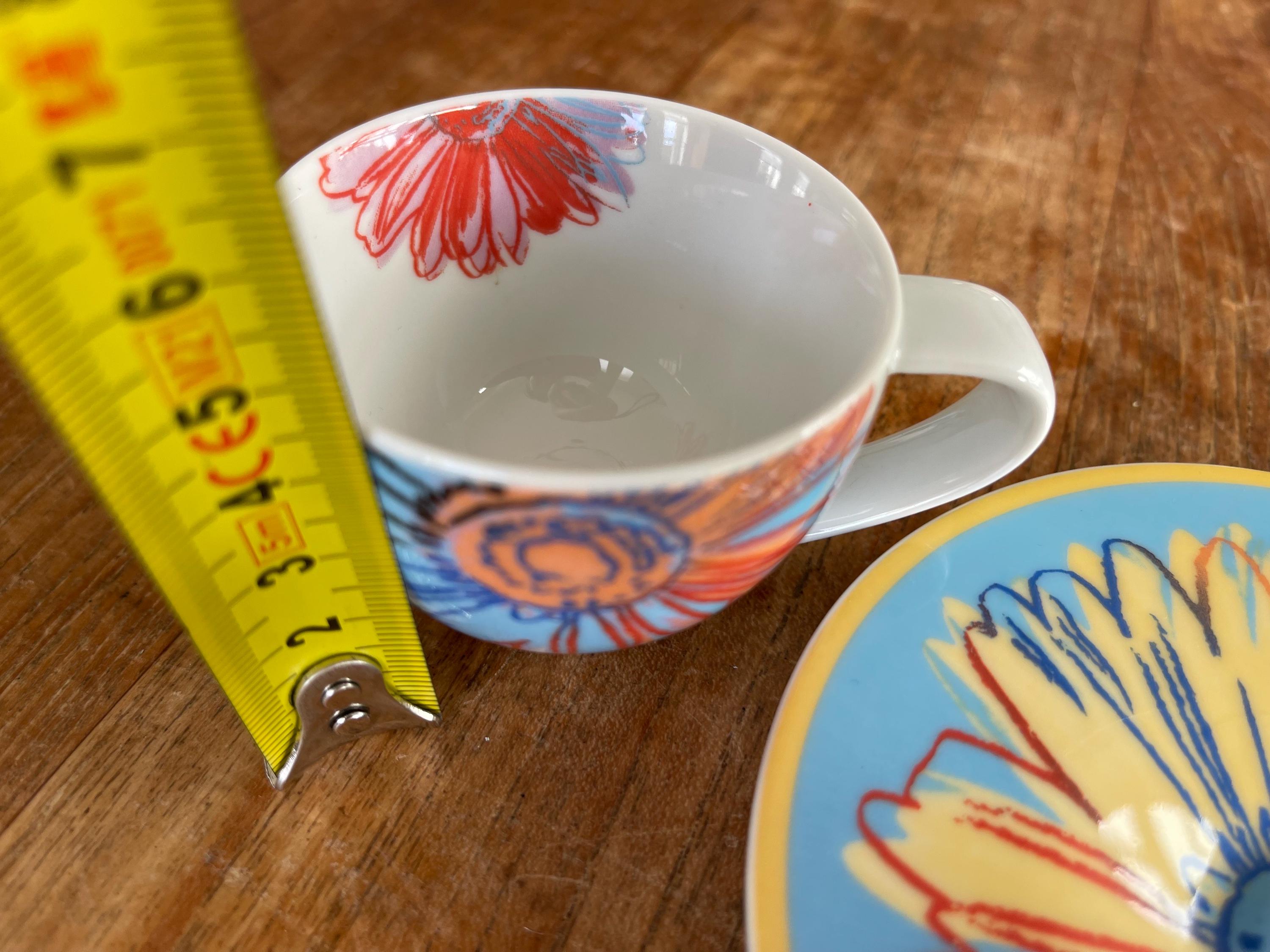 A Gorgeous Rosenthal Studio Line-andy Warhol-daisies-espresso Cup