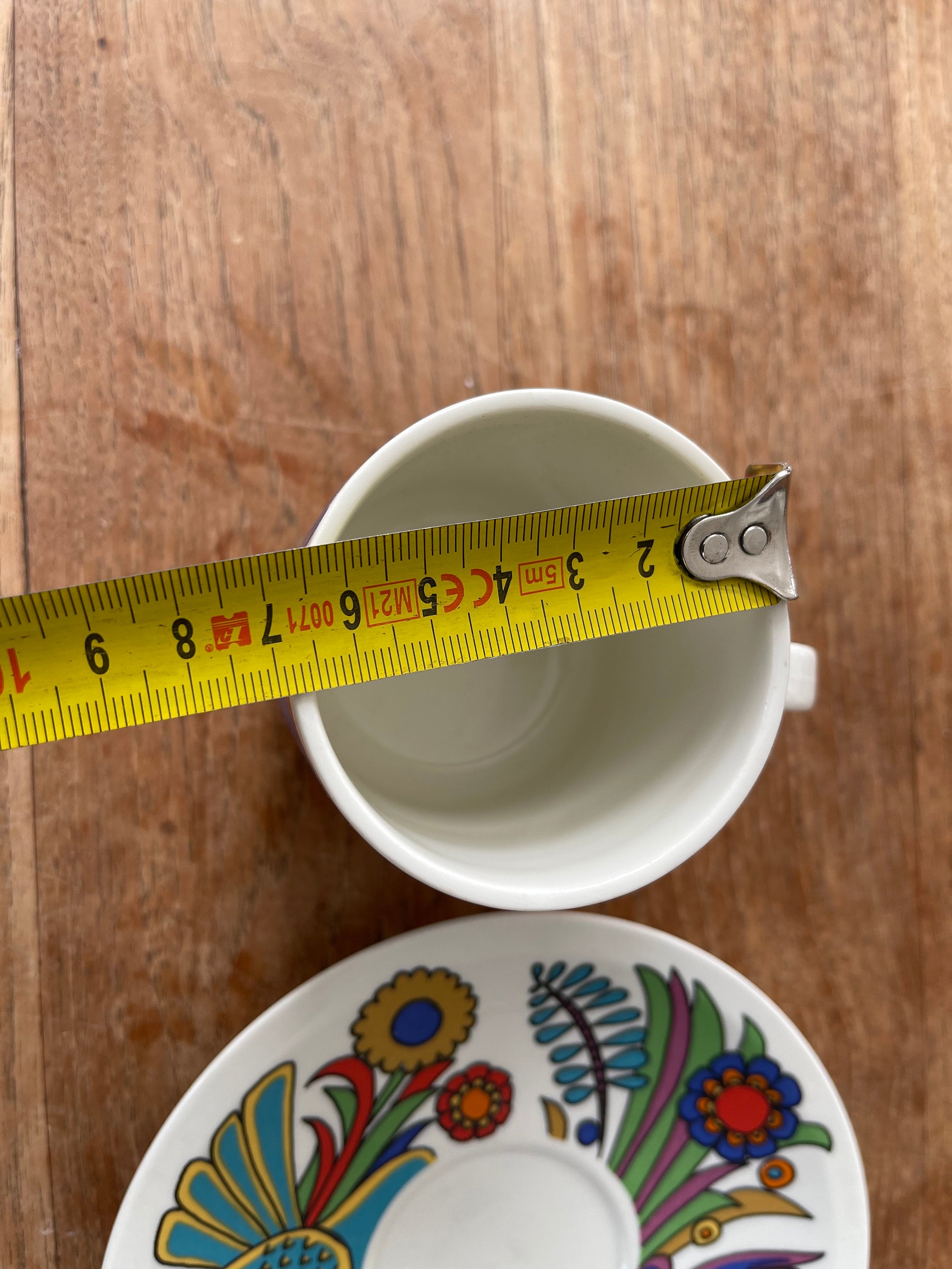 ゴージャスなヴィンテージ Villeroy & Boch アカプルコ ハイカップ